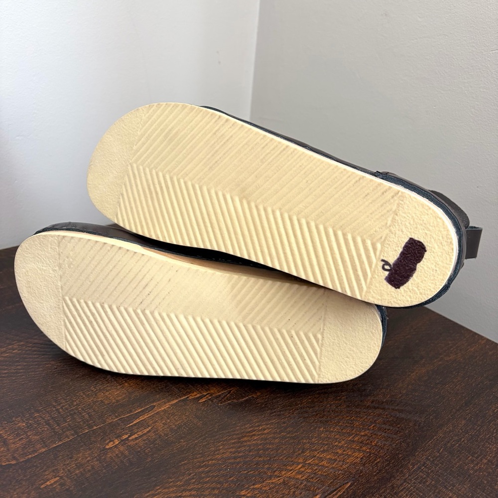 No. 6 Low Shearling Clog Boot Java Dark Brown - image 12